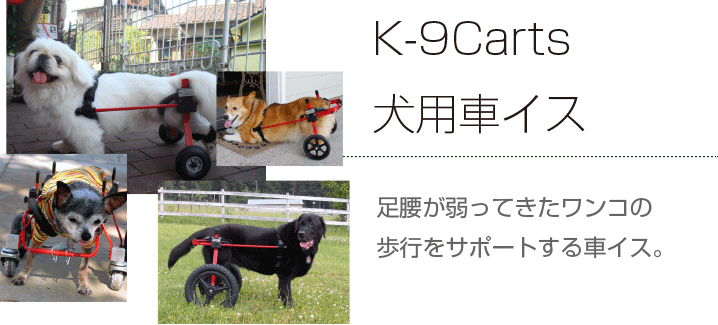 k-9カート犬用車イス